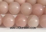 COP1242 15.5 inches 8mm round Chinese pink opal beads