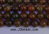 COP1361 15.5 inches 6mm round African green opal beads wholesale