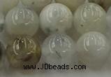 COP1454 15.5 inches 12mm round grey opal gemstone beads