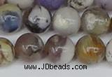 COP1515 15.5 inches 14mm round amethyst sage opal beads wholesale