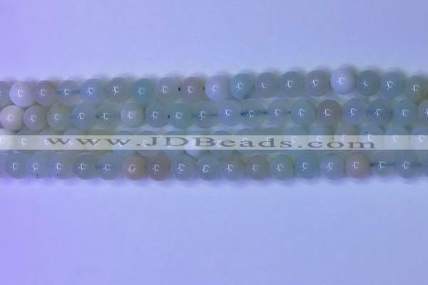 COP1628 15.5 inches 6mm round green opal beads wholesale