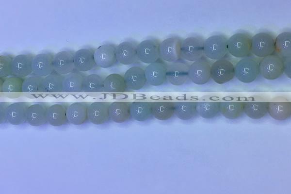 COP1629 15.5 inches 8mm round green opal beads wholesale