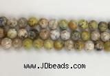 COP1673 15.5 inches 12mm round yellow opal gemstone beads