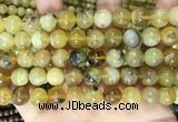 COP1762 15.5 inches 12mm round yellow opal beads wholesale