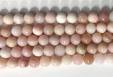 COP1798 15.5 inches 10mm round pink opal gemstone beads