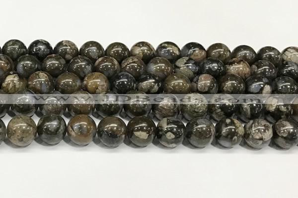 COP1803 15.5 inches 10mm round grey opal beads wholesale