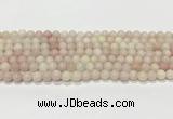 COP1821 15.5 inches 6mm round Chinese pink opal gemstone beads wholesale