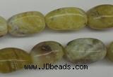 COP341 15.5 inches 10*14mm – 14*20mm nuggets yellow opal gemstone beads