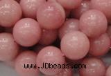 COP406 15.5 inches 14mm round Chinese pink opal gemstone beads