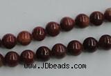 COP511 15.5 inches 8mm round red opal gemstone beads wholesale