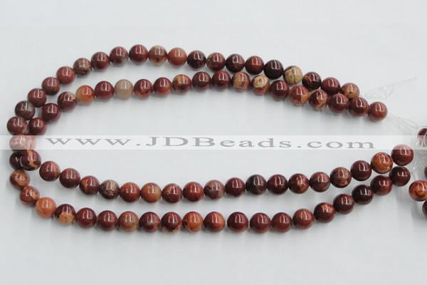 COP512 15.5 inches 10mm round red opal gemstone beads wholesale