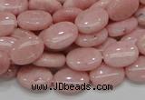 COP63 15.5 inches 10*14mm oval natural pink opal gemstone beads