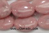 COP66 15.5 inches 18*25mm oval natural pink opal gemstone beads