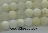 COP921 15.5 inches 6mm round white opal gemstone beads