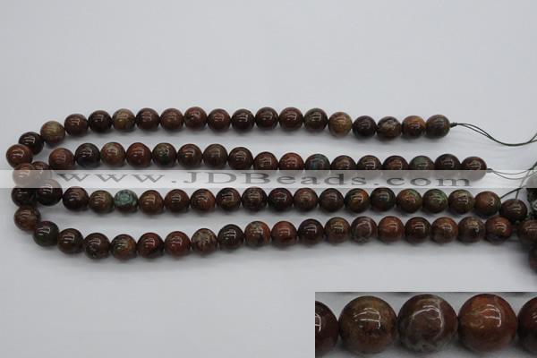 COP952 15.5 inches 8mm round green opal gemstone beads wholesale