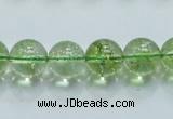 COQ03 16 inches 4mm round dyed olive quartz beads wholesale