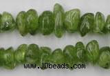 COQ64 15.5 inches 8*12mm natural olive quartz chips beads wholesale