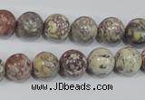 COT03 15.5 inches 12mm round osmanthus stone beads wholesale