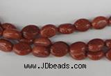 COV03 15.5 inches 6*8mm oval goldstone beads wholesale