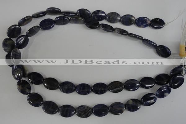 COV109 15.5 inches 12*16mm oval sodalite gemstone beads wholesale