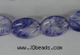 COV143 15.5 inches 13*18mm oval watermelon blue beads wholesale