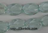 COV146 15.5 inches 13*18mm oval glass beads wholesale