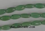 COV59 15.5 inches 6*12mm oval green aventurine beads wholesale