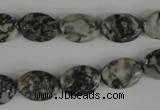 COV76 15.5 inches 10*14mm oval jasper gemstone beads wholesale