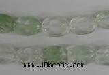 COV92 15.5 inches 10*14mm oval watermelon green beads wholesale