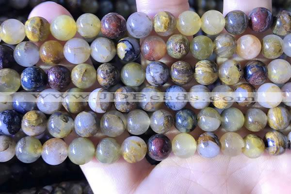 CPB1023 15.5 inches 7mm round natural pietersite beads