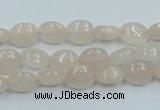 CPI07 15.5 inches 8*10mm oval pink aventurine jade beads wholesale