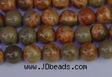 CPJ461 15.5 inches 6mm round African picture jasper beads