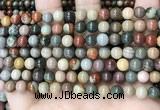 CPJ481 15.5 inches 6mm round polychrome jasper beads wholesale