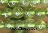 CPO130 15.5 inches 5mm round natural peridot beads wholesale