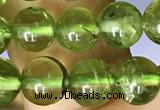 CPO132 15.5 inches 6.5mm - 7mm round natural peridot beads wholesale