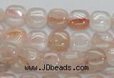 CPQ04 15.5 inches 10*10mm square natural pink quartz beads