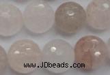 CPQ207 15.5 inches 16mm faceted round natural pink quartz beads