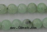 CPR104 15.5 inches 12mm round natural prehnite beads wholesale