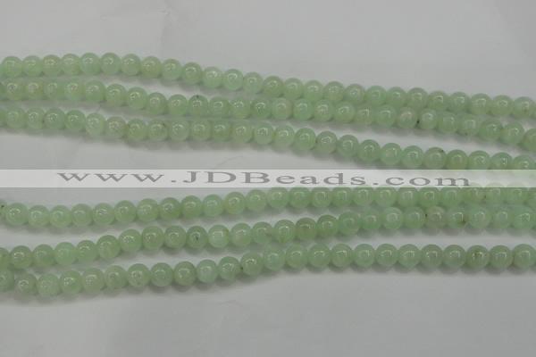 CPR301 15.5 inches 6mm round natural prehnite beads wholesale