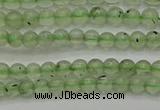 CPR310 15.5 inches 4mm round natural prehnite gemstone beads