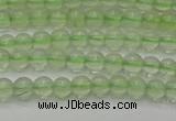 CPR321 15.5 inches 4mm round natural prehnite gemstone beads