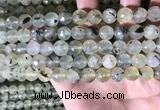 CPR359 15.5 inches 10mm faceted round prehnite beads wholesale