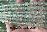 CPR362 15.5 inches 8mm faceted round prehnite gemstone beads