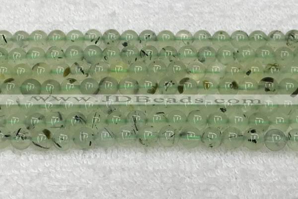 CPR395 15.5 inches 6mm round prehnite gemstone beads