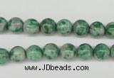 CQJ203 15.5 inches 8mm round Qinghai jade beads wholesale