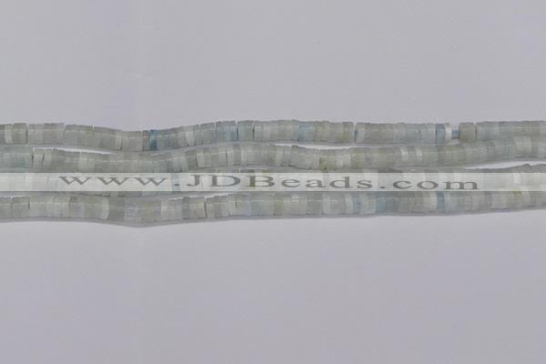 CRB1000 15.5 inches 2*4mm heishi aquamarine beads wholesale