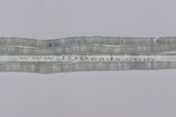 CRB1001 15.5 inches 2*5mm heishi aquamarine beads wholesale