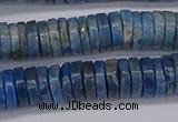 CRB1028 15.5 inches 2*7mm heishi lapis lazuli beads wholesale