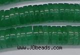 CRB1033 15.5 inches 2*7mm heishi green aventurine beads wholesale