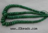 CRB1107 15.5 inches 5*8mm - 9*18mm rondelle green aventurine beads